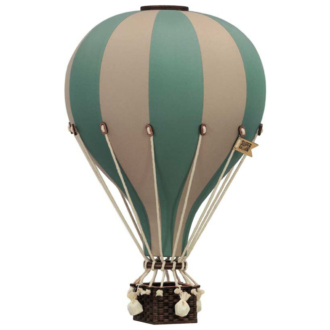 Luftballong Super Balloon L, Beige Grön